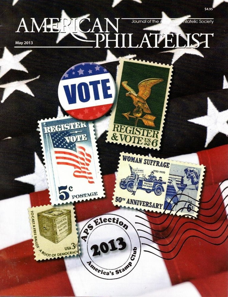 AMERICAN PHILATELIST 12 ISSUES 2013 ~ 1200 pages ~ Stamps, Covers, US, Worldwide