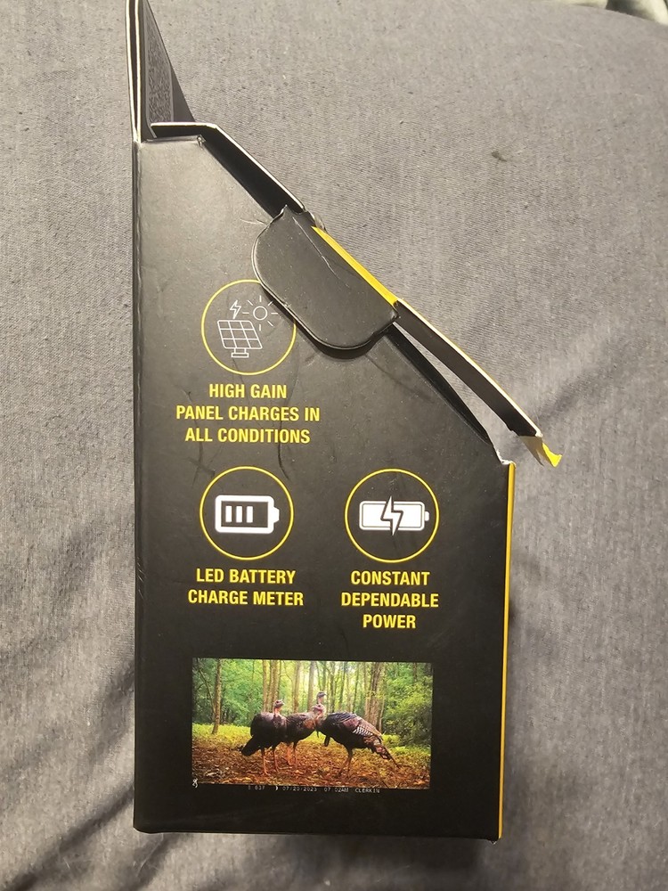 Browning Micro Universal Solar Camera Power Pack Rechargeable (Trail Camera)