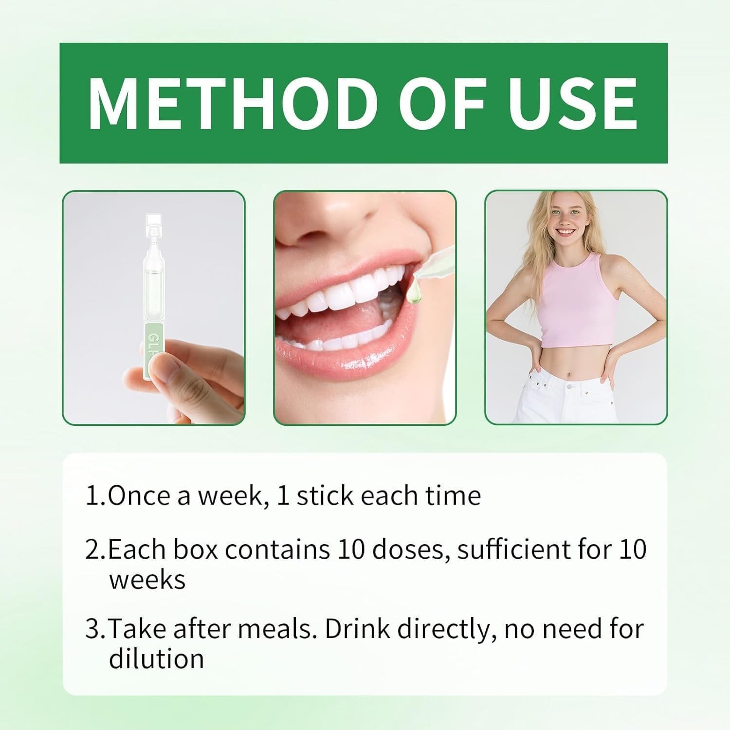 gl-18-in-1 Slim Healthy Oral Solution,Advanced Supplement Liquid Drops