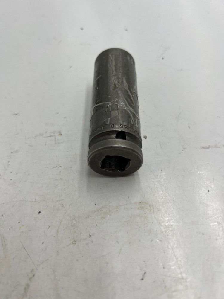 Apex 13/16'' 12-Point Thin Wall Extra Long Socket, 1/2'' Square Drive 5526-D