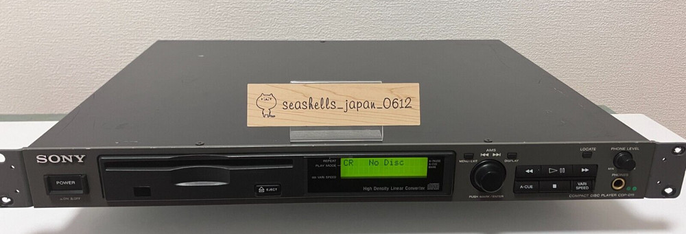 Sony CDP-D11 Compact Disc Player High Density Linear Converter Free Ship From JP