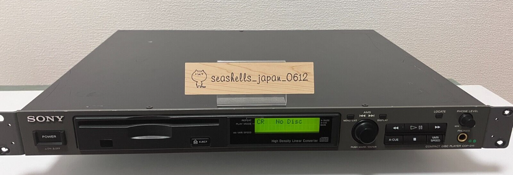 Sony CDP-D11 Compact Disc Player High Density Linear Converter Free Ship From JP