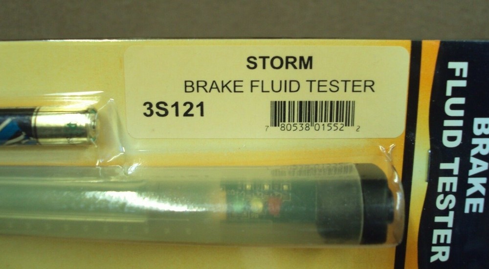 RoHS CONFORM ~ 3S121 ~ STORM : BRAKE FLUID TESTER