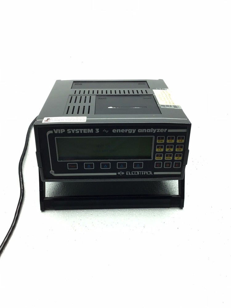 ELCONTROL VIP SYSTEM 3 ENERGY ANALYZER