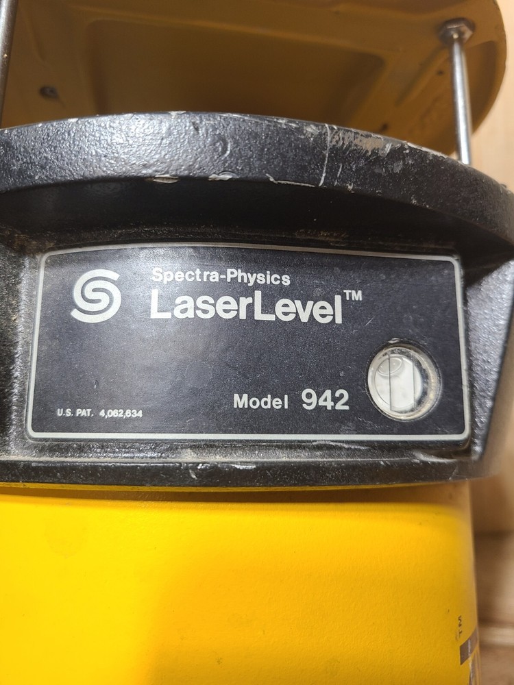 Spectra-Physics Model 942 Laser Level SL Rotary Laser Level