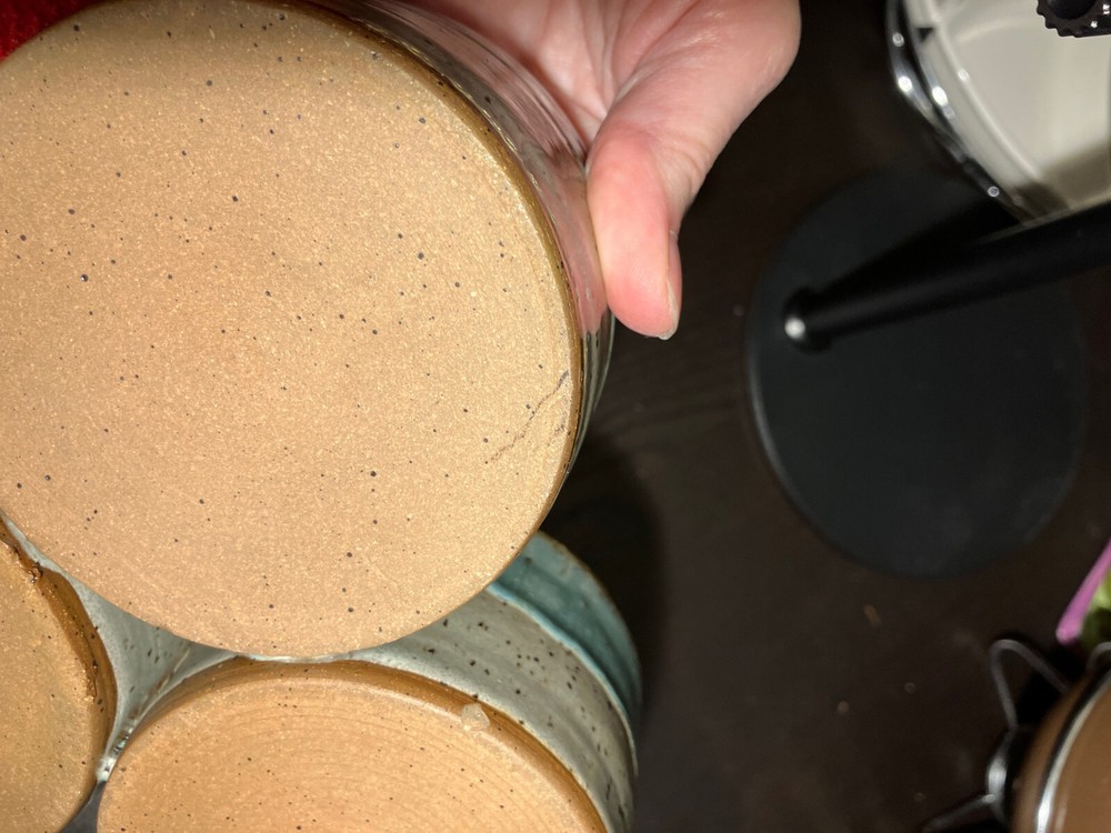 Studio Pottery Condiment Snack Dish Tray with Handle