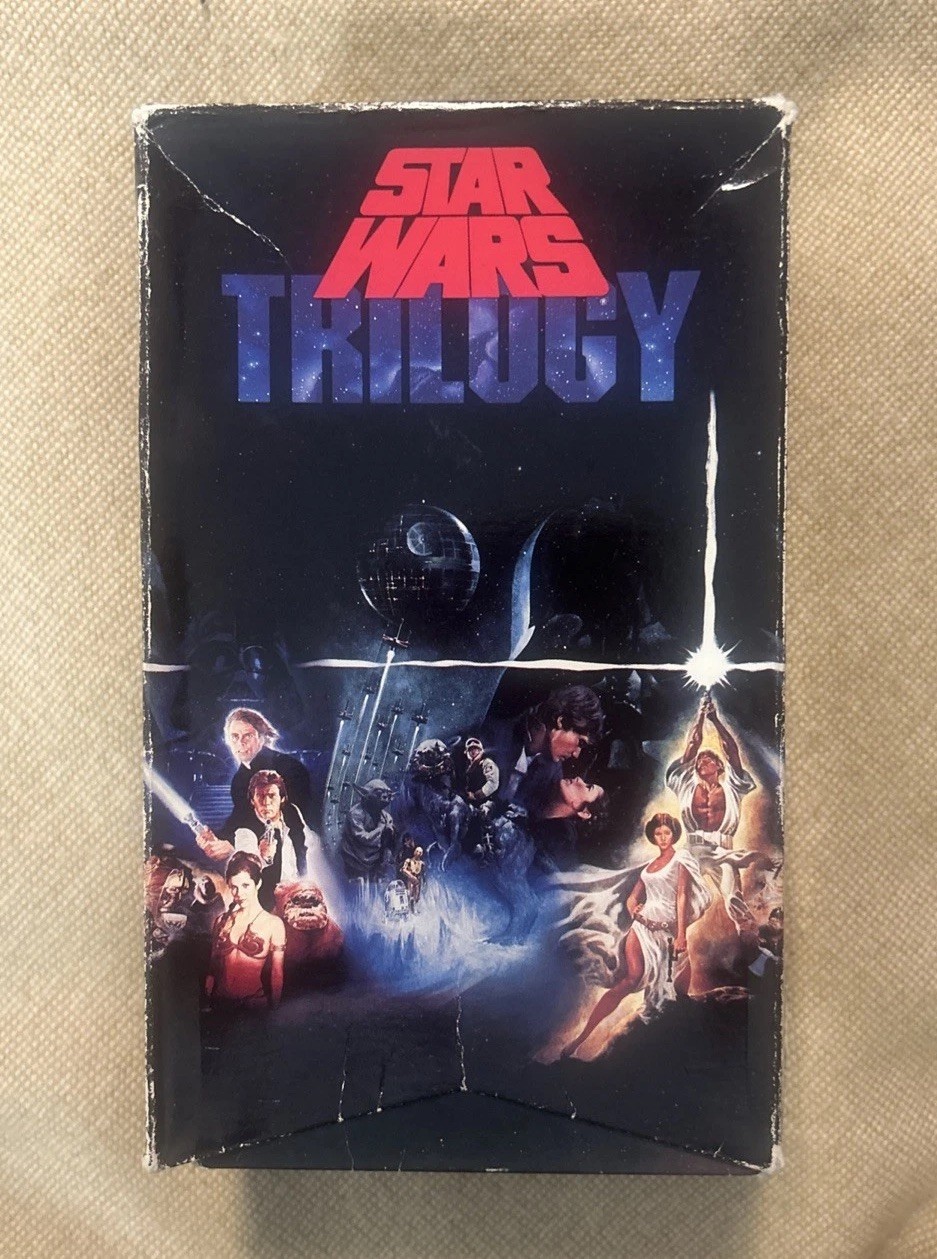 Vintage Original Star Wars Trilogy Box Set VHS 1988