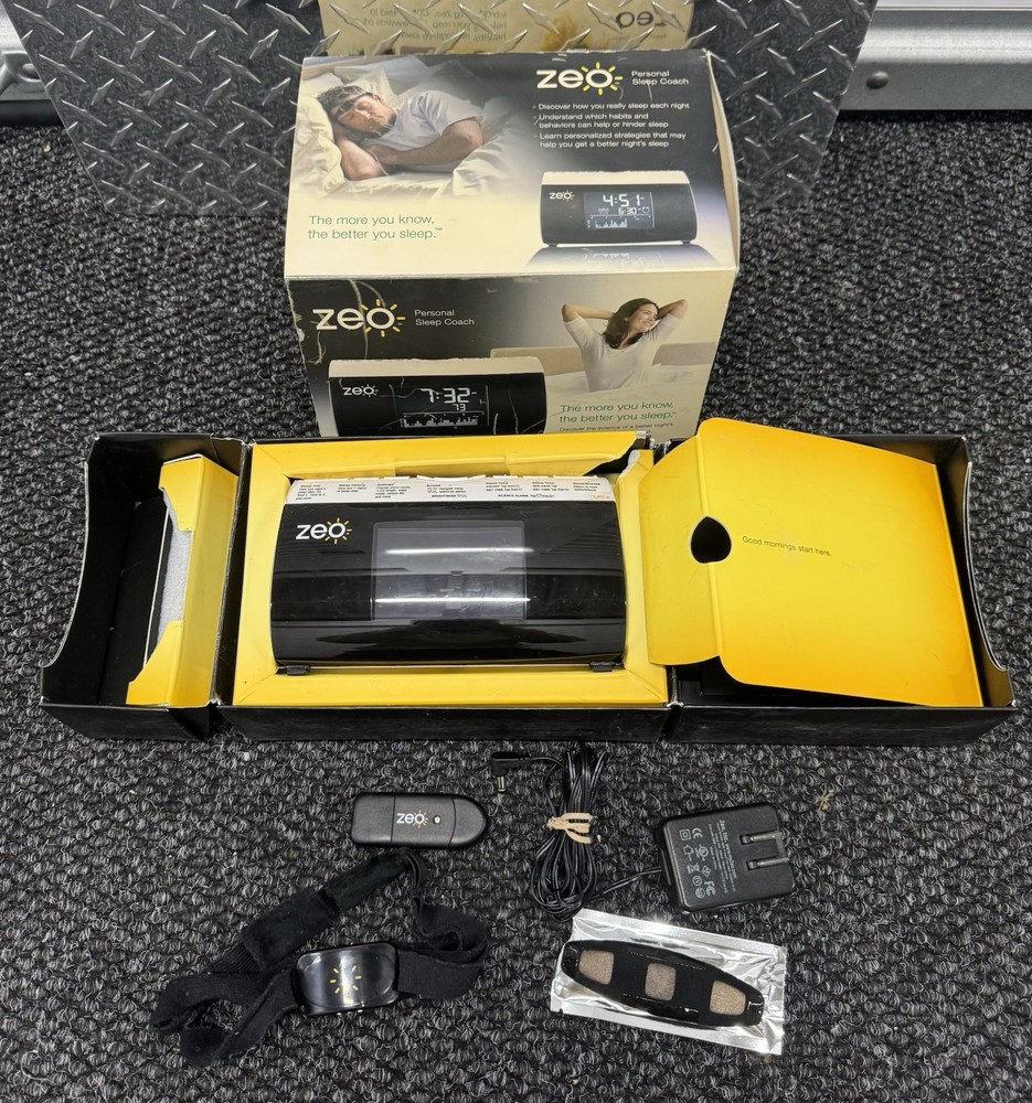 Zeo Personal Sleep Coach with Headband & SoftWave Sensor And Clock