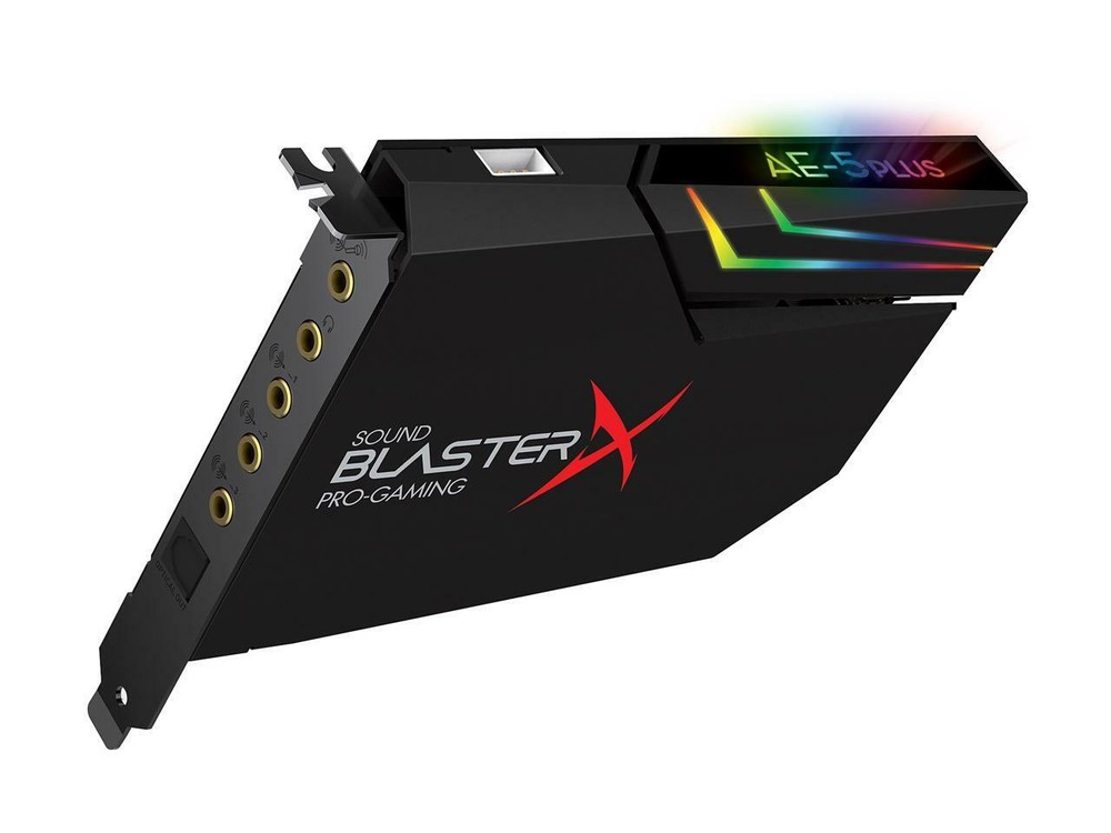 Creative Sound BlasterX AE-5 Plus PCI-e Interface Sound Card