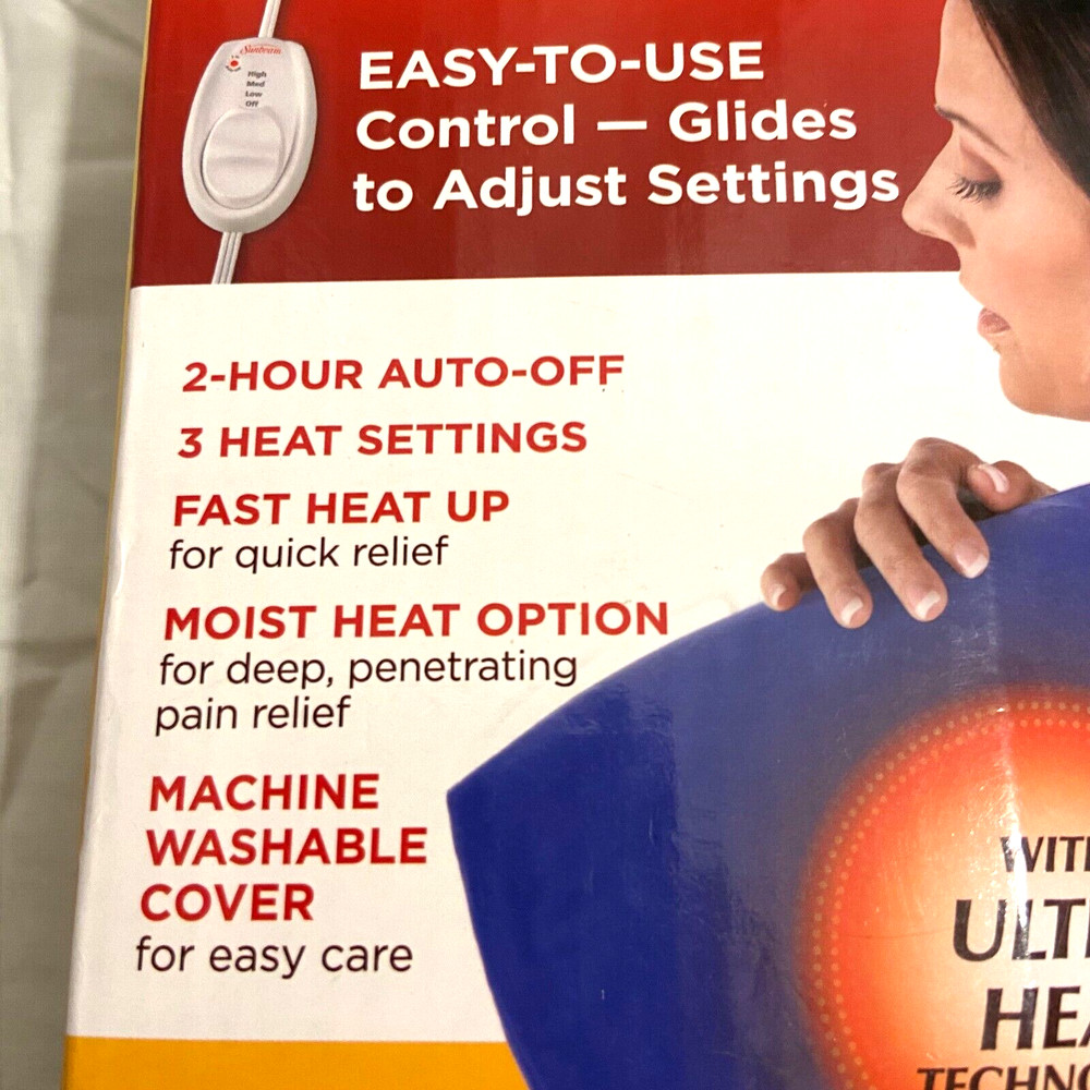 Sunbeam Heating Pad Featuring Ultraheat Technology