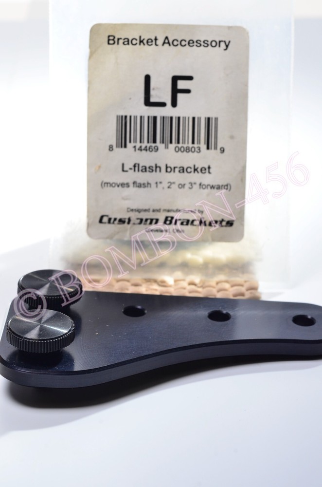 CUSTOM BRACKETS BRACKET ACCESSORIES LF -L FLASH BRACKET-MOVES FORWARD 1-3" NEW
