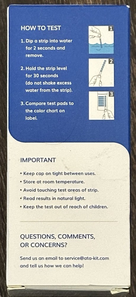 Pool &Spa Test Strips 7 In 1 100 Pcs A11