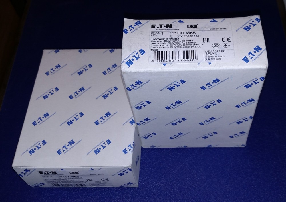 XTCE065D00A Eaton DILM65 Moeller IEC Contactor - New