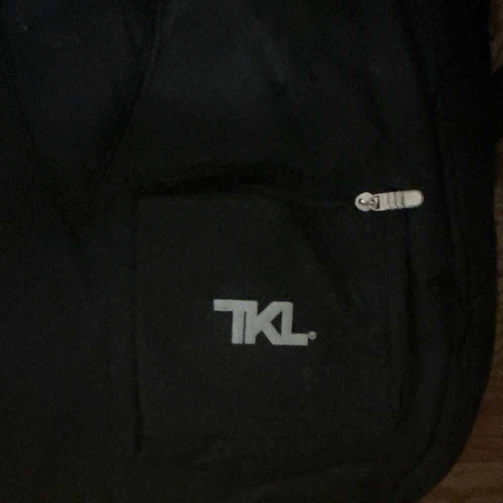 TKL BlackDoubleBassCase String Instrument BagZipperCarry Strap, 4 ft