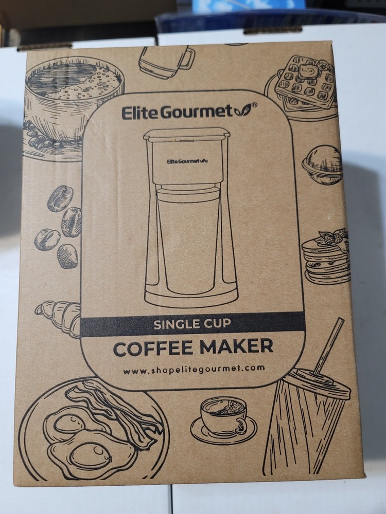 elite gourmet single cup coffee maker