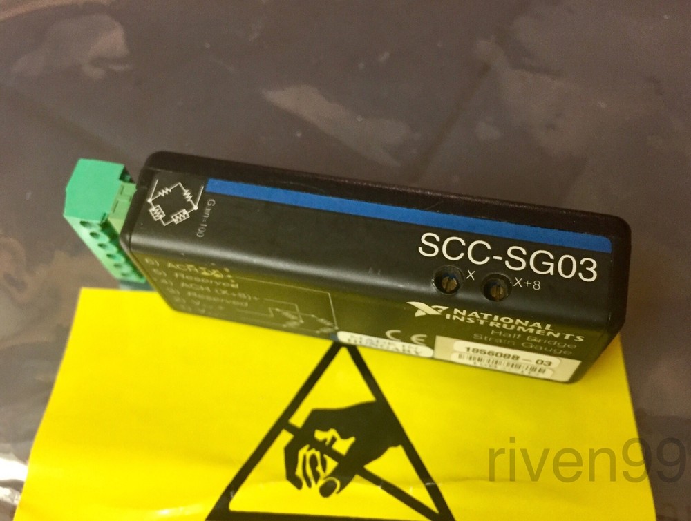 NI National Instruments SCC-SG03 Half Bridge Strain Gauge Module