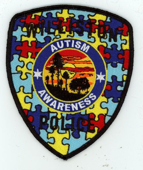 FLORIDA FL WILLISTON POLICE AUTISM NICE SHOULDER PATCH SHERIFF