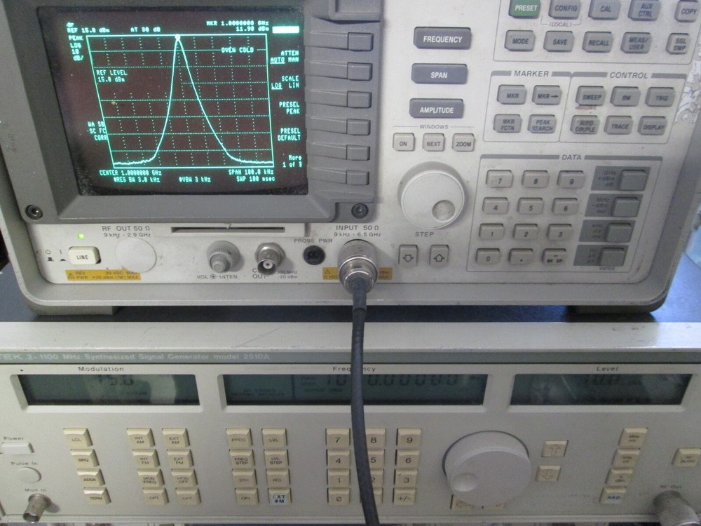 Wavetek 2510A WORKING! Signal Generator 2-1100 MHz