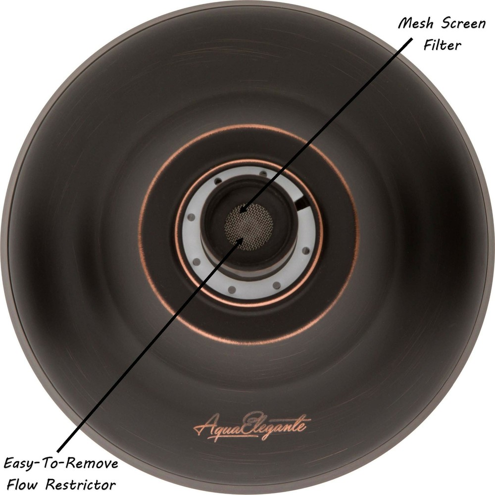 Massage & Mist Shower Head (Aqua Elegante) - Oil-Rubbed Bronze