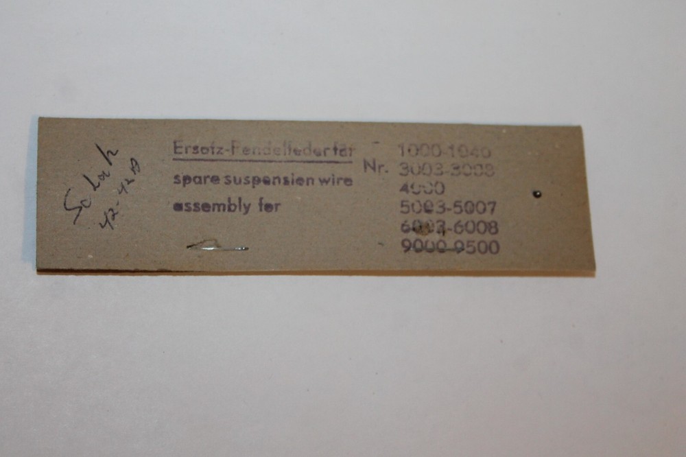 Replacement Suspension Wire Unit 42-42a NOS (loc:HC2)