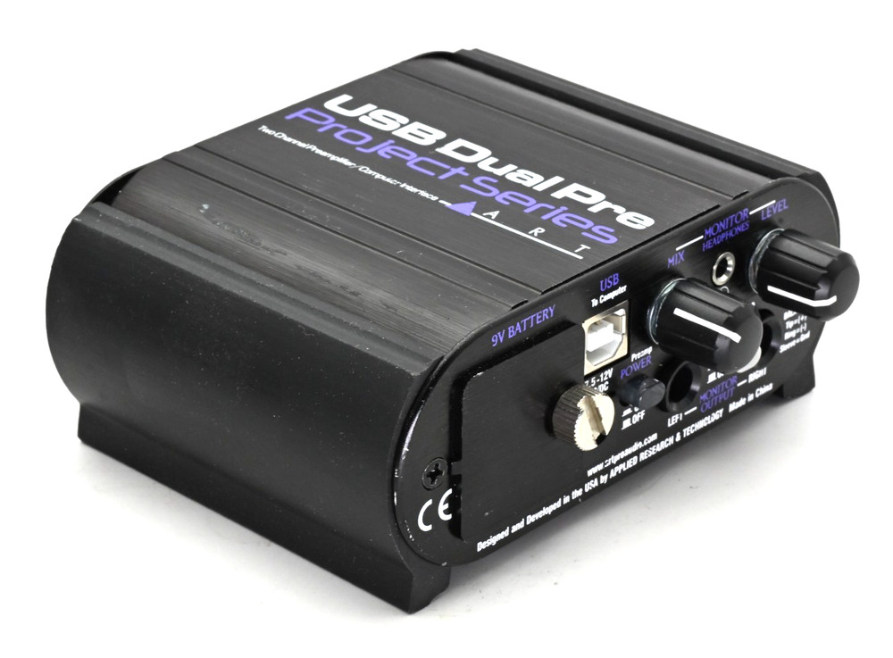 ART USB Dual Pre Two Channel Preamplifier Computer Interface Project Series