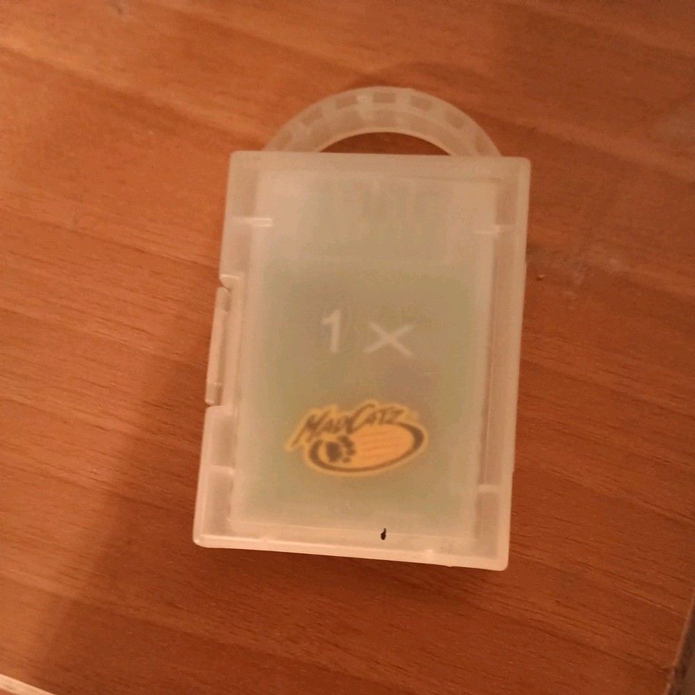 Mad Catz Nintendo GameCube  1X Memory Cube 59 Memory Card Tested Comes With Case