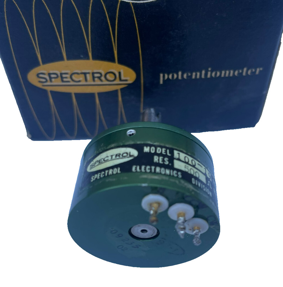 Espectrol Precision Potentiometer Model 100-19 / 500 Lianer