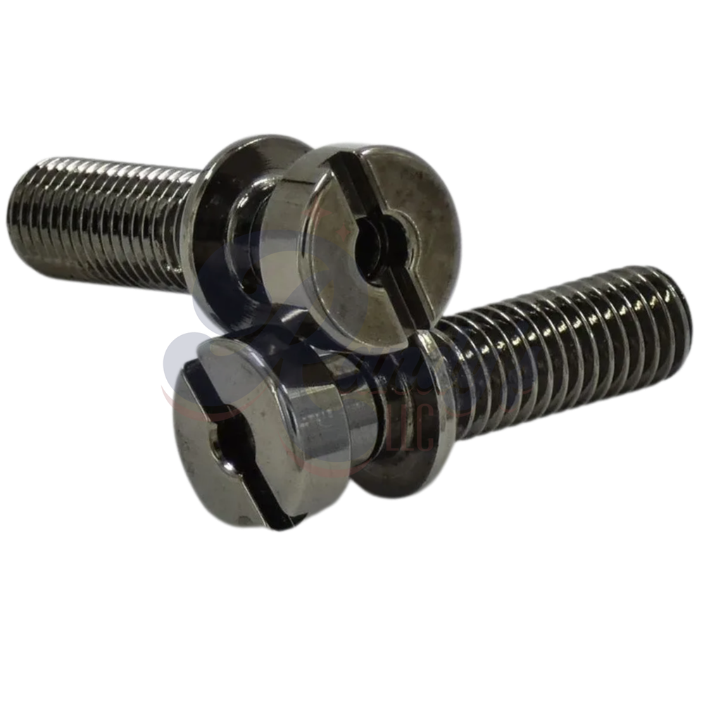 Advanced Plating Inc (API) Locking Stopbar Studs - Flat - 2-Pack