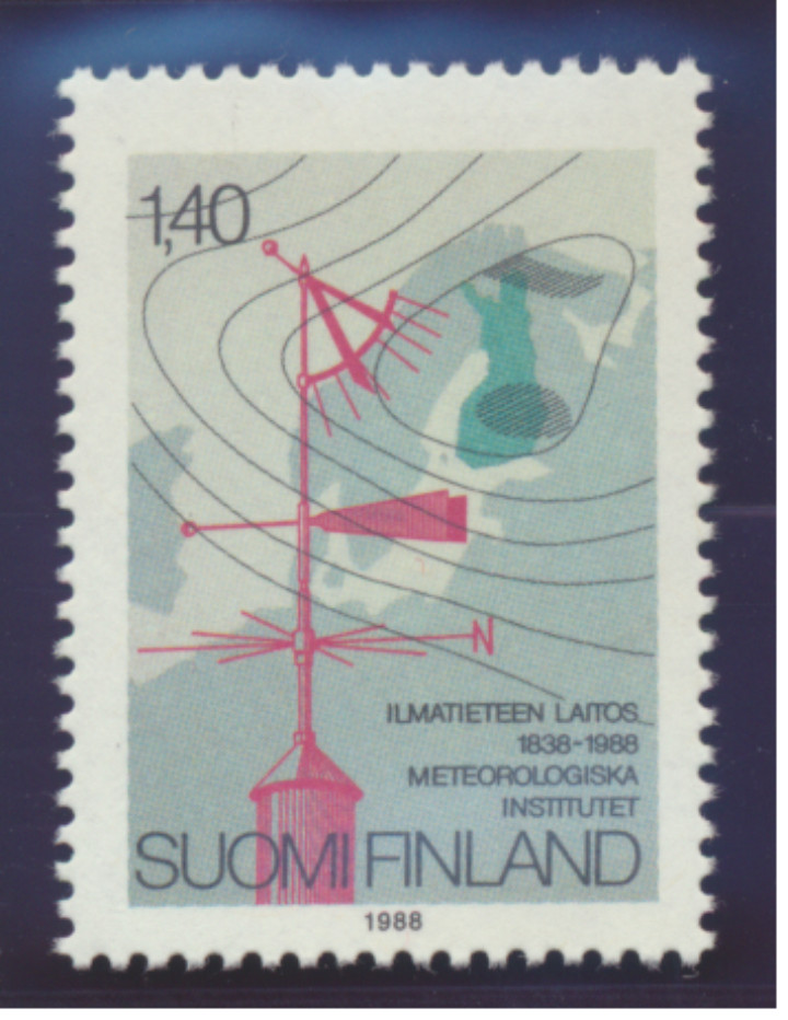 Finland Stamp Scott #767, Mint Hinged