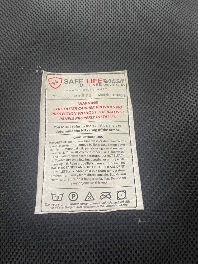 Safe Life SLD-PLUS Vest (6XL)