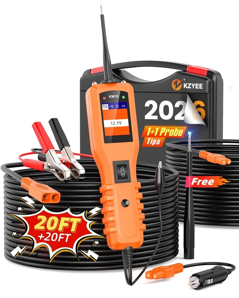 Comprehensive Power Circuit Tester for Accurate Vehicle Electrical Diagnostics