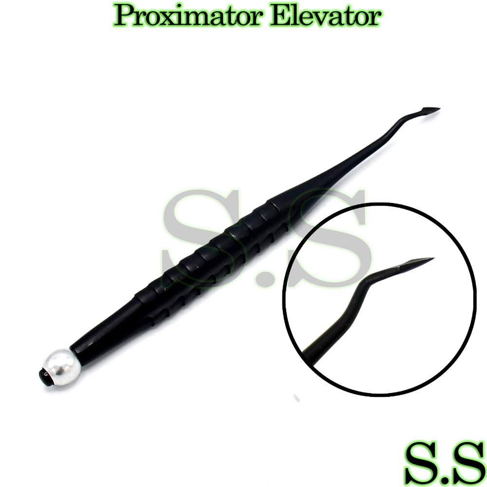 Distally Angled Sharpened Spade Proximator Elevator Dental Instruments DN-2153