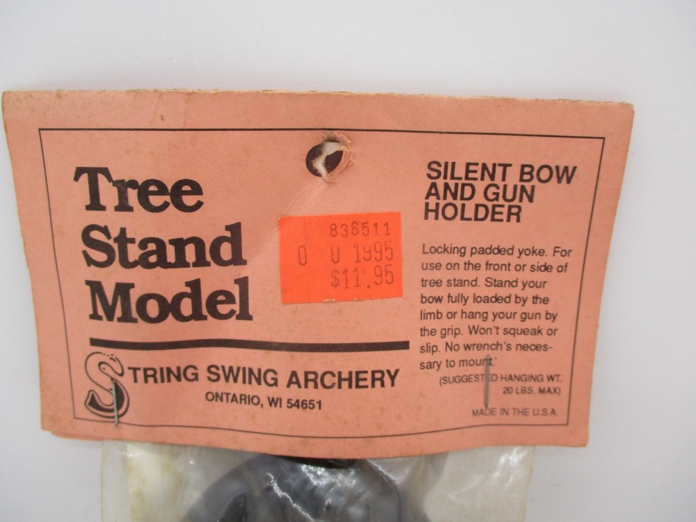 String Swing Archery Tree Stand Model Silent Bow Gun Holder