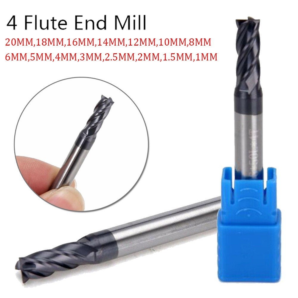 AlTiN Coated Solid Carbide Milling Cutter for High Performance Cutting