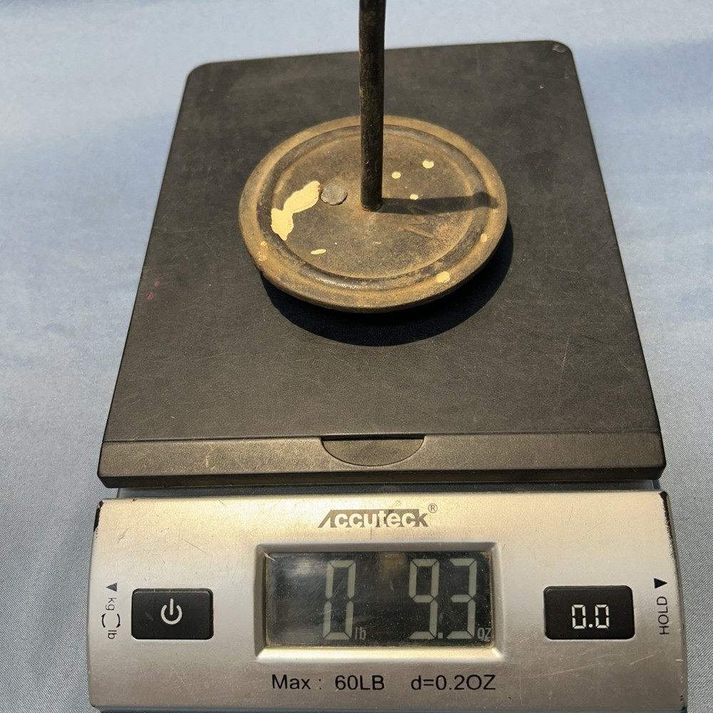 Vintage Platform Scale Weights And Hanger