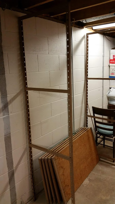 Heavy-Duty Racking Storage Unit With 5 Shelves