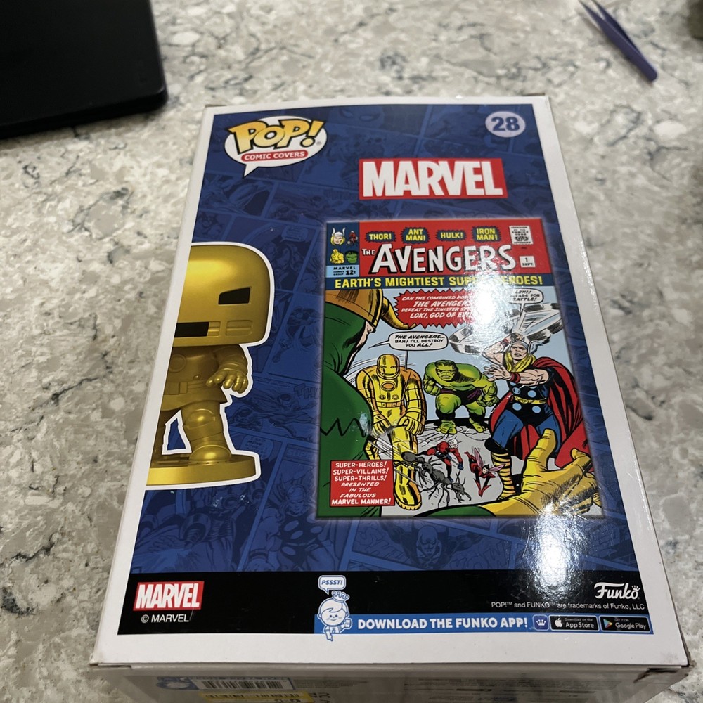Funko Pop! Comic Book Cover with Case: Marvel - Iron Man - Target (Exclusive)...