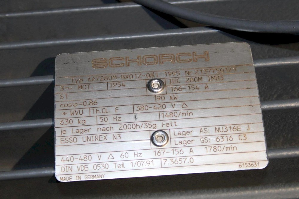 125 HP KAISER AIR COMPRESSOR
