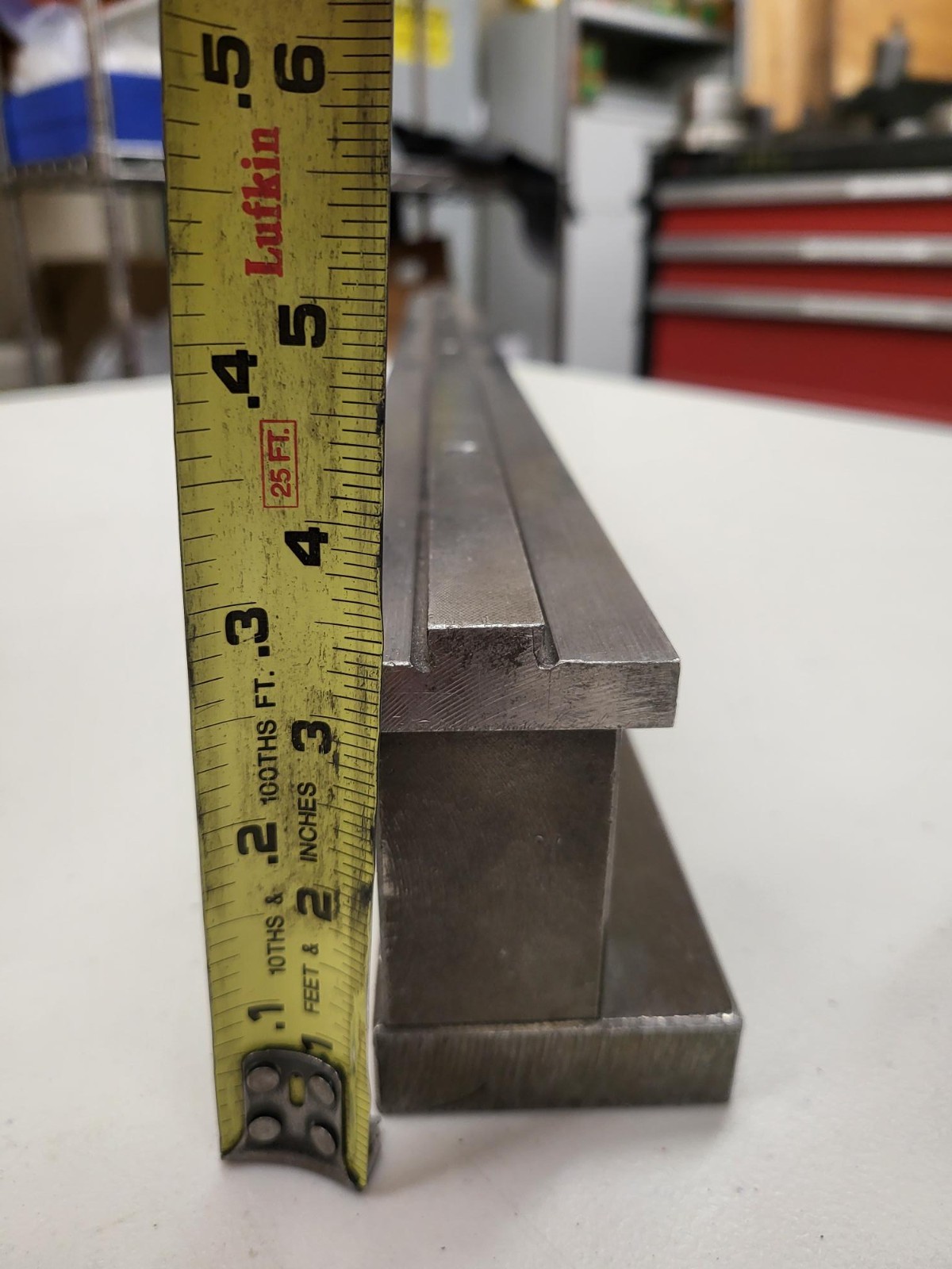 Press Brake 2V Die Holder 2.95" Tall X 2.362" Wide 32.87" Long & Amada Rail QC