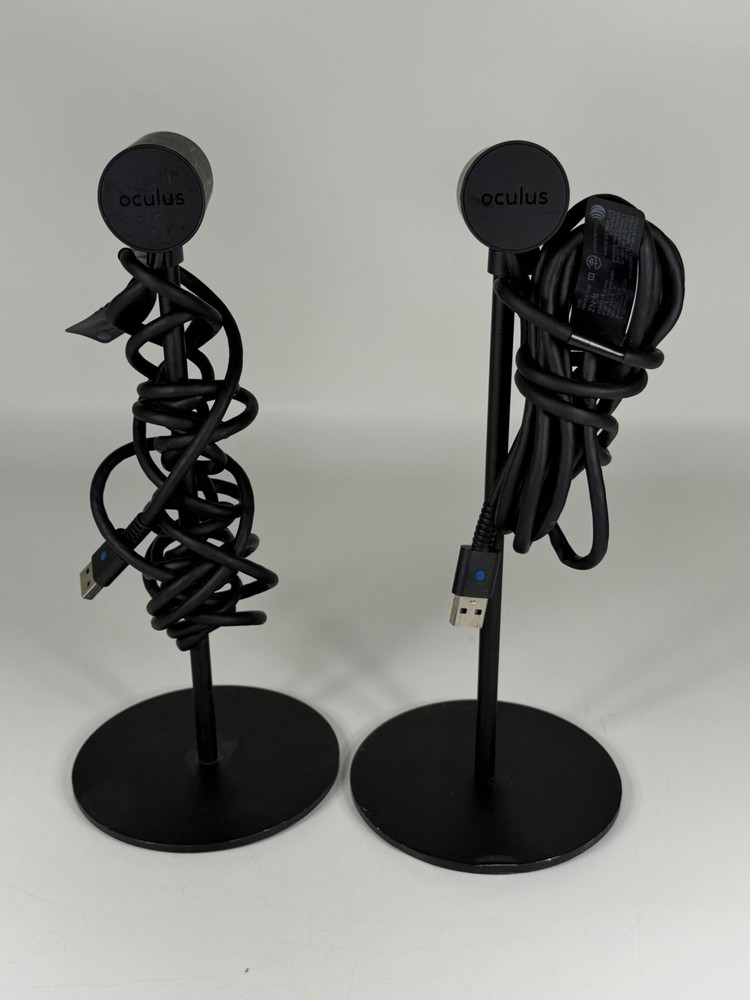 Oculus Rift HM-A PC Virtual Reality Headset with L/R Controllers & 2 Sensors