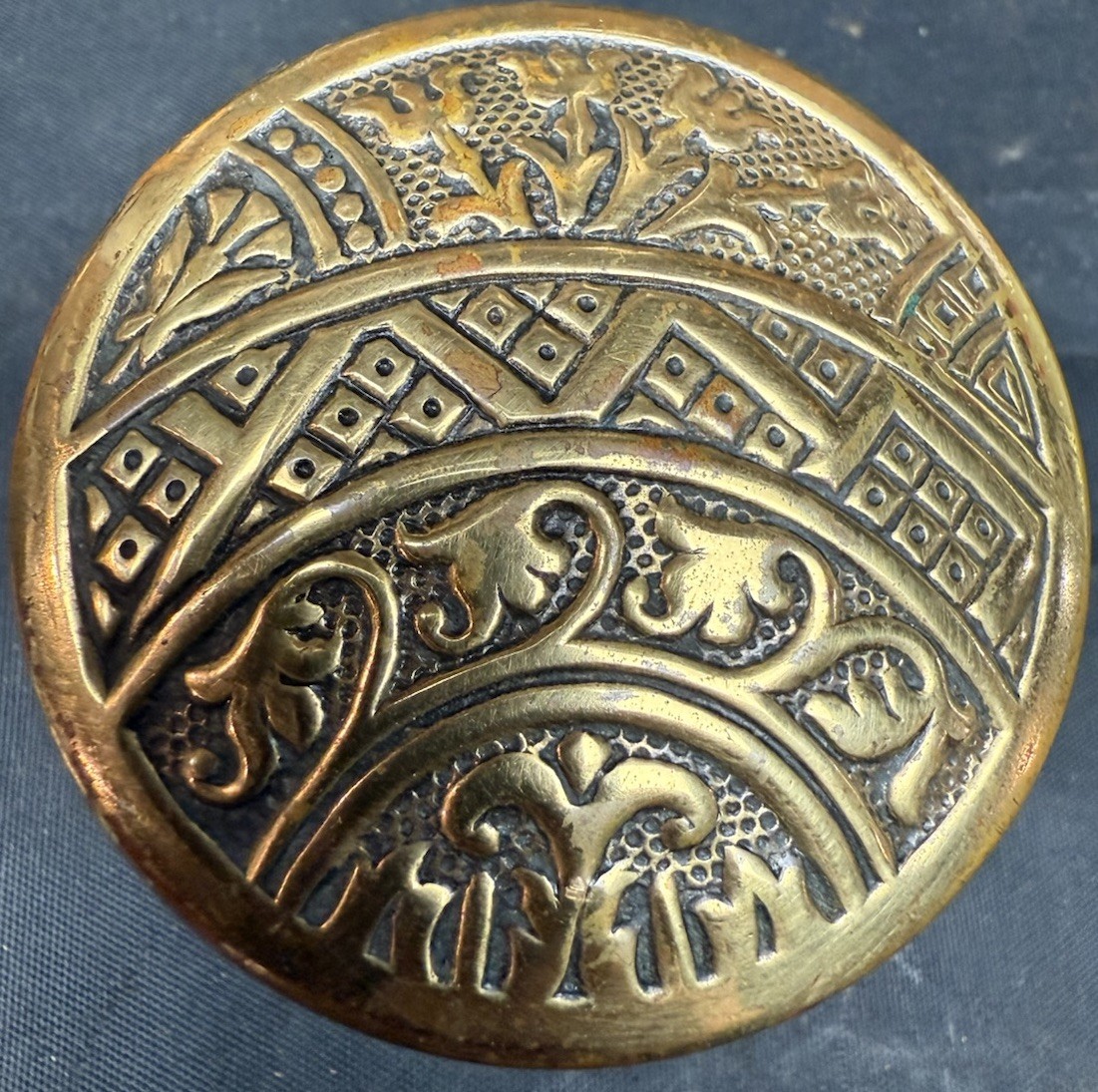 Corbin 1895 Ceylon Passage Set Drum Knobs Eastlake Victorian 1 Of 11 Sets