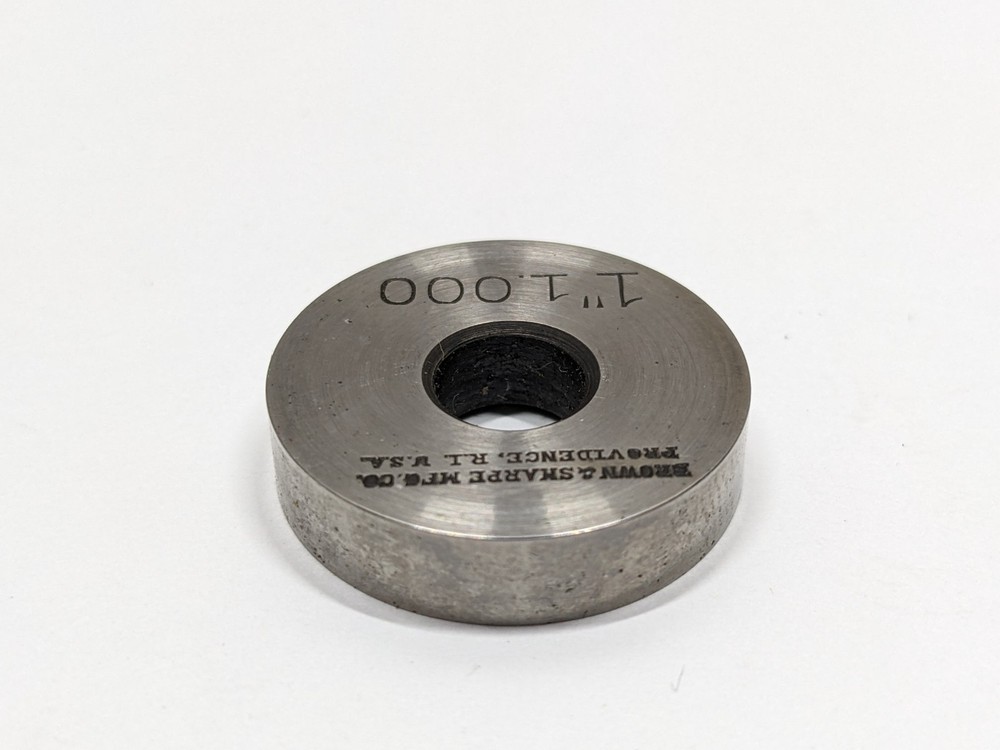 Brown & Sharpe 1” Round Micrometer Standard Setting Gage