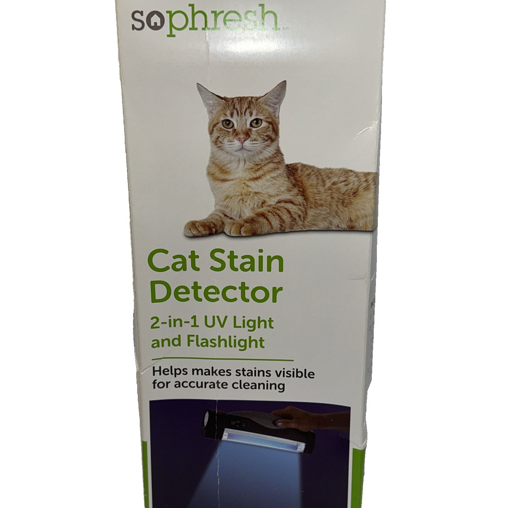 So Phresh Cat Stain Detector – 2-in-1 UV Light & Flashlight