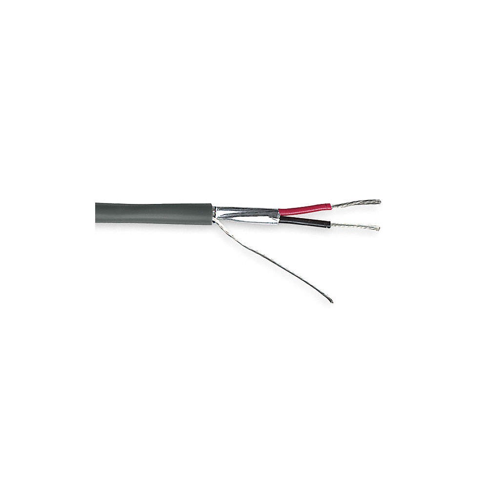 CAROL C0603A Data Cable,Riser,4 Wire,Gray,100ft 20LA04