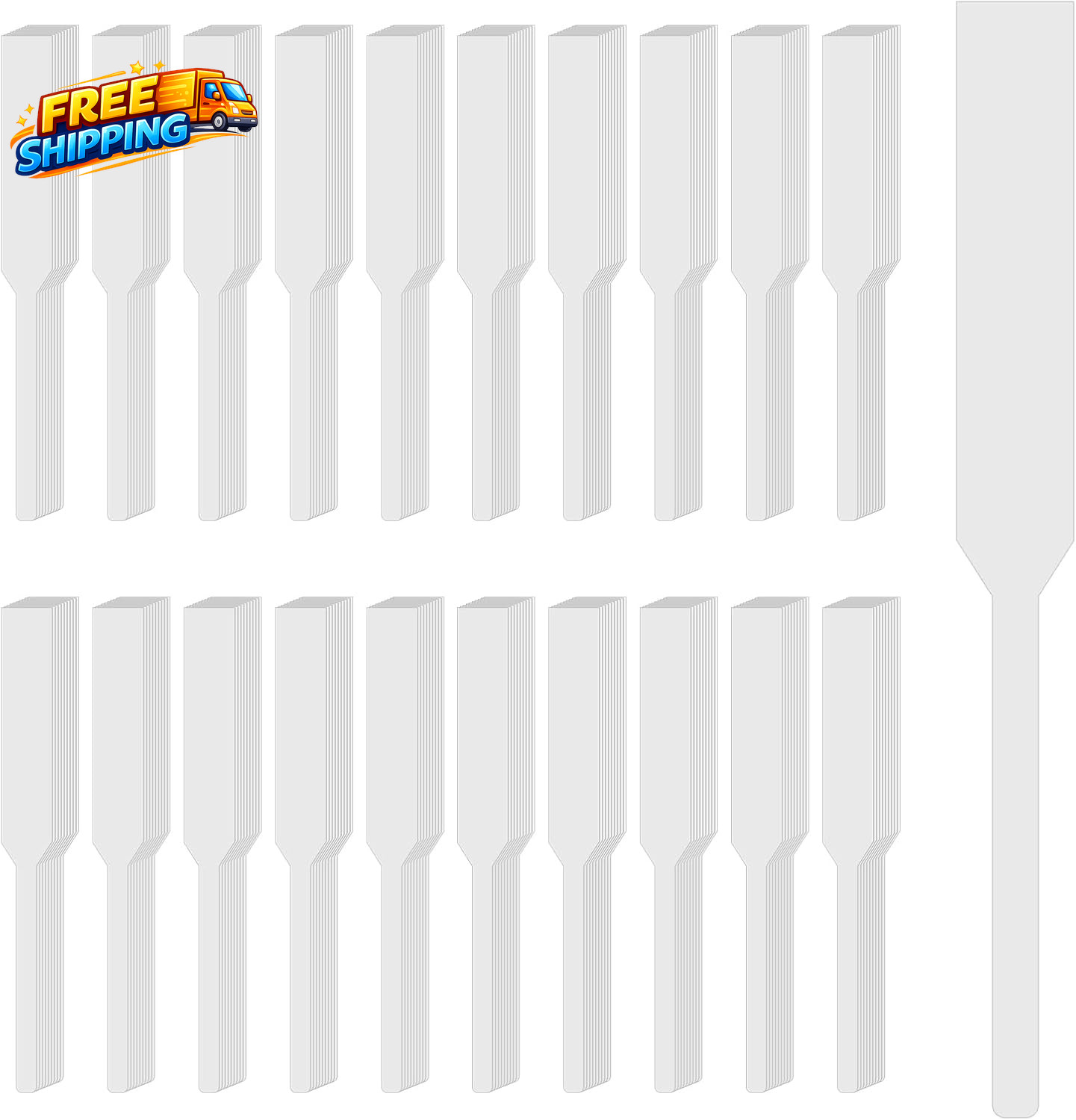 200 PCS Perfume Test Strips Paper Disposable White Perfume Paper Strips Perfume