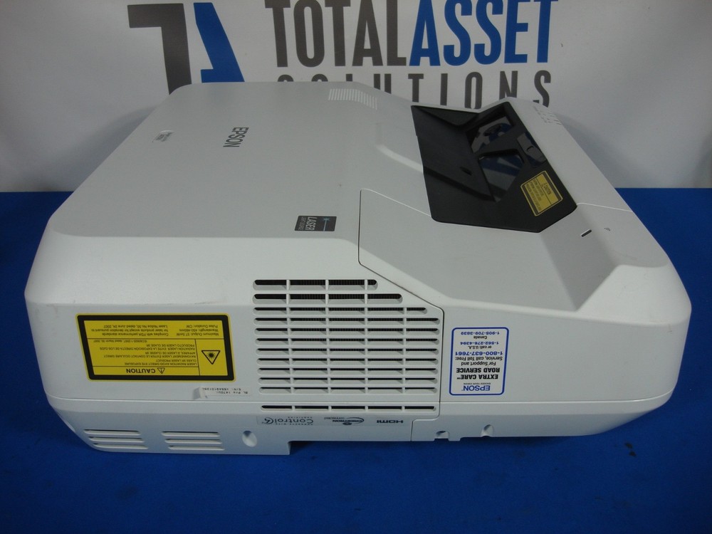 Epson Brightlink Pro 1470Ui Interactive Laser Projector Model H876A 11,316 Hours