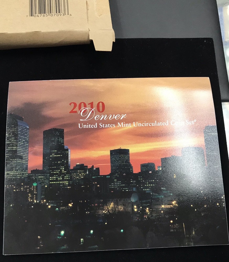 2010 P&D Uncirculated Mint Set | SEALED BOX | Unopened Set | US Mint Set | UNC