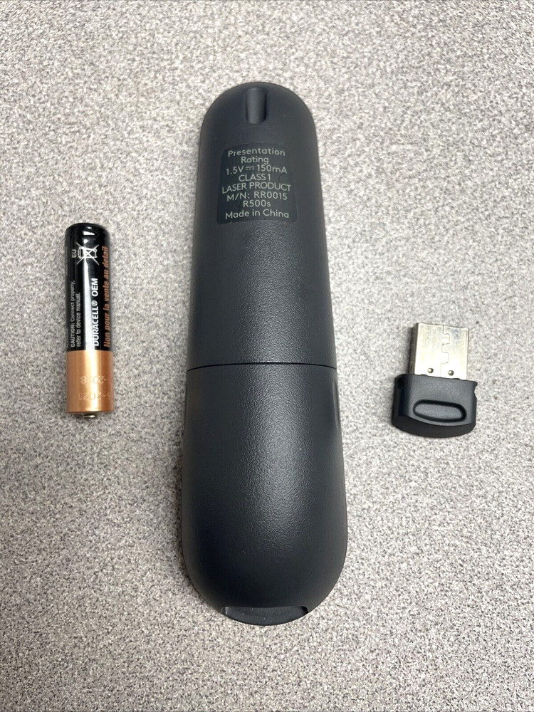 USED Logitech RR0015s Laser Presentation Remote /ORIGINAL