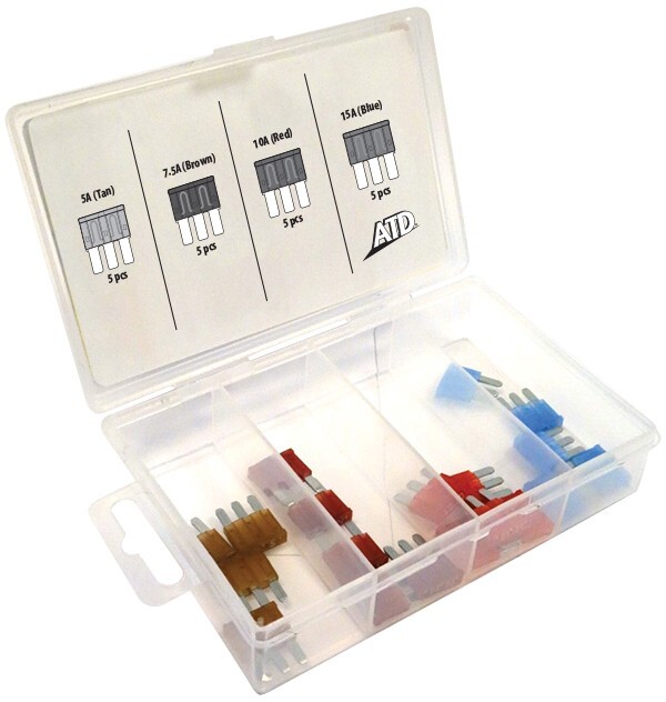 ATD 6 piece Fuse Assortment Kit