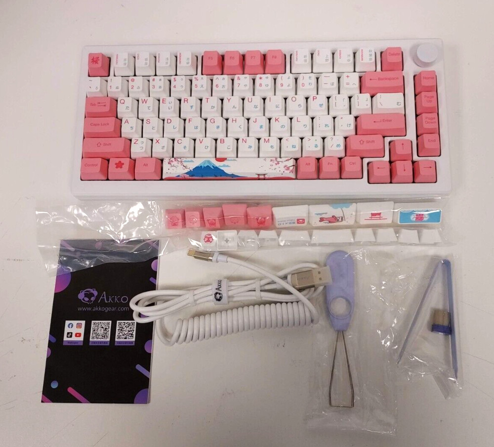 AKKO MOD007B HE PC Tokyo Edition Wireless Compact Mechanical Keyboard